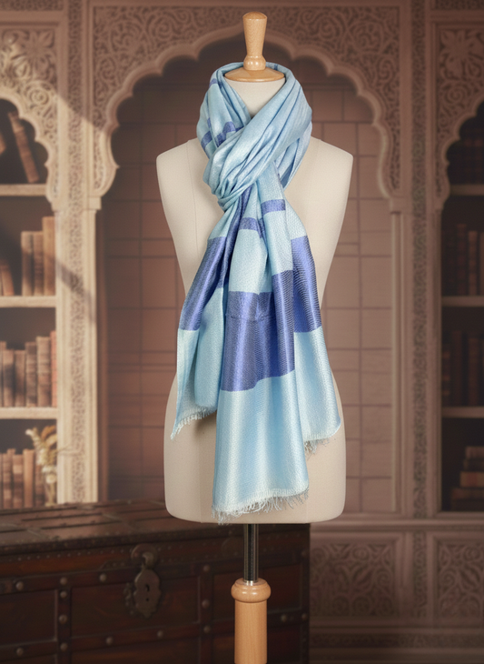 Zuhoor Elegant Modal Silk Stole