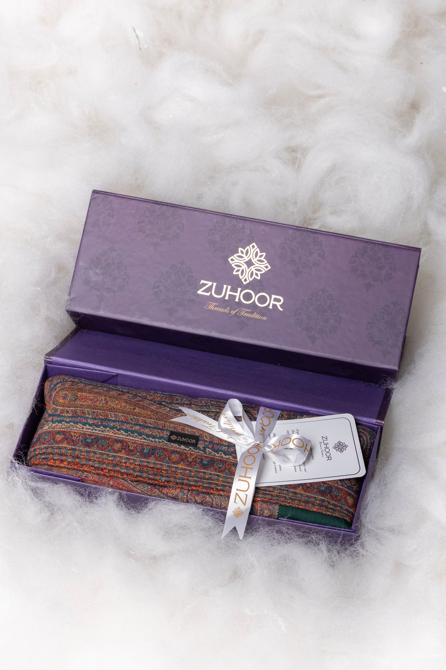 Zuhoor Green Kashmiri Kani Jamawar Shawl