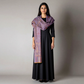 Zuhoor Royal Couple Kashmiri Reversible Stole Set (Purple & Green)