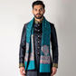 Zuhoor Emerald Kani Pure Pashmina Stole