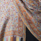 Zuhoor Kashmiri His & Her Shawl Set (Off-White & Mustard)