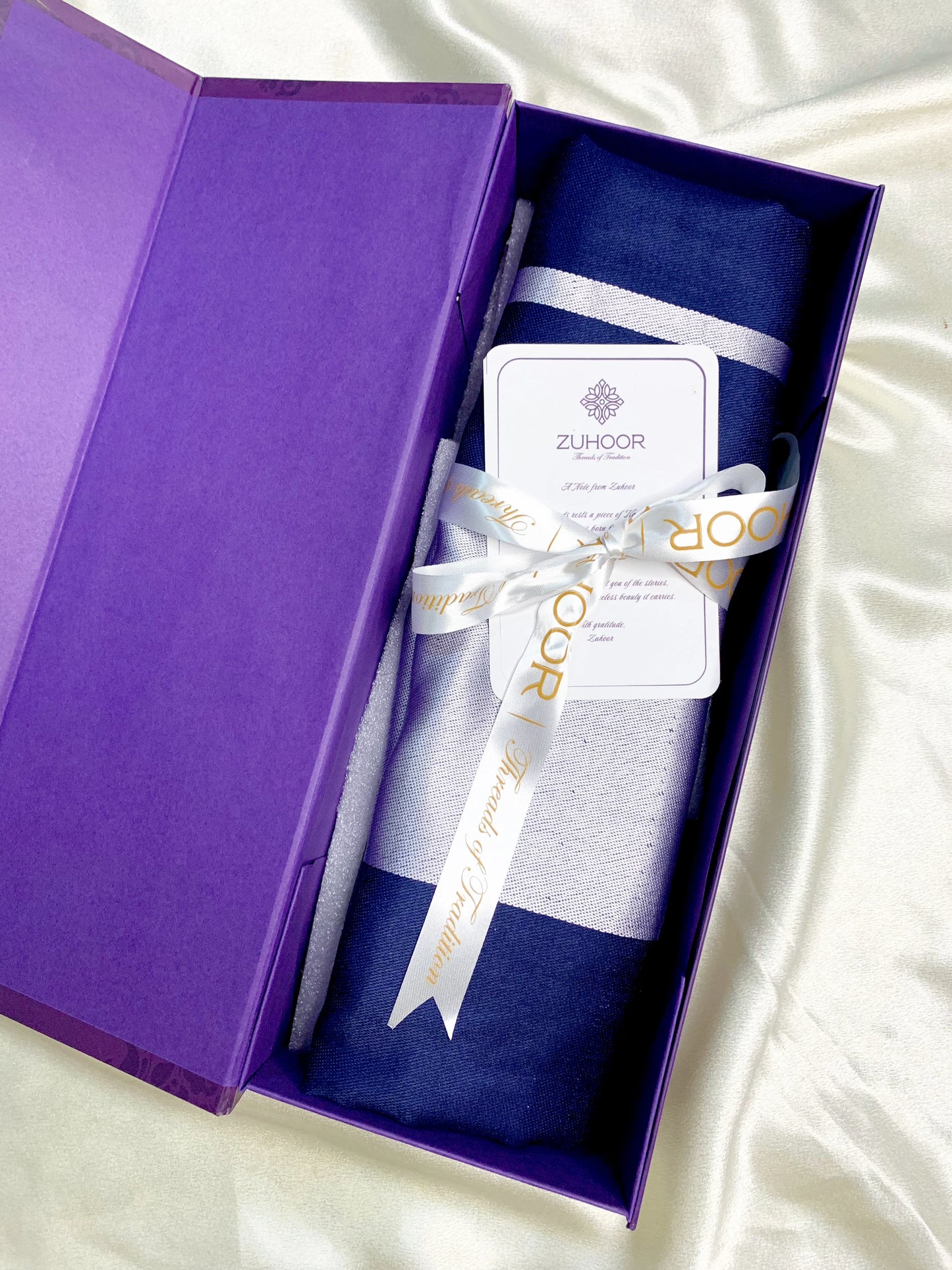 Zuhoor Elegant Modal Silk Stole