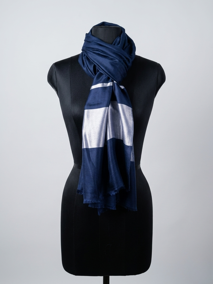 Zuhoor Elegant Modal Silk Stole