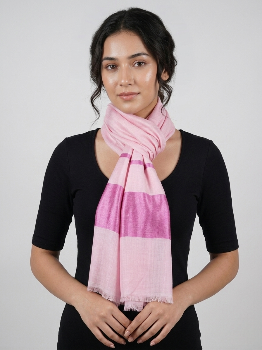 Zuhoor Elegant Modal Silk Stole