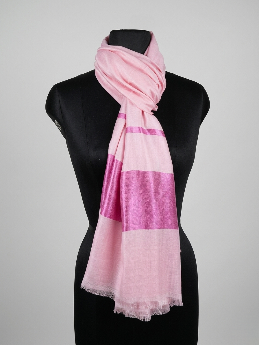 Zuhoor Elegant Modal Silk Stole