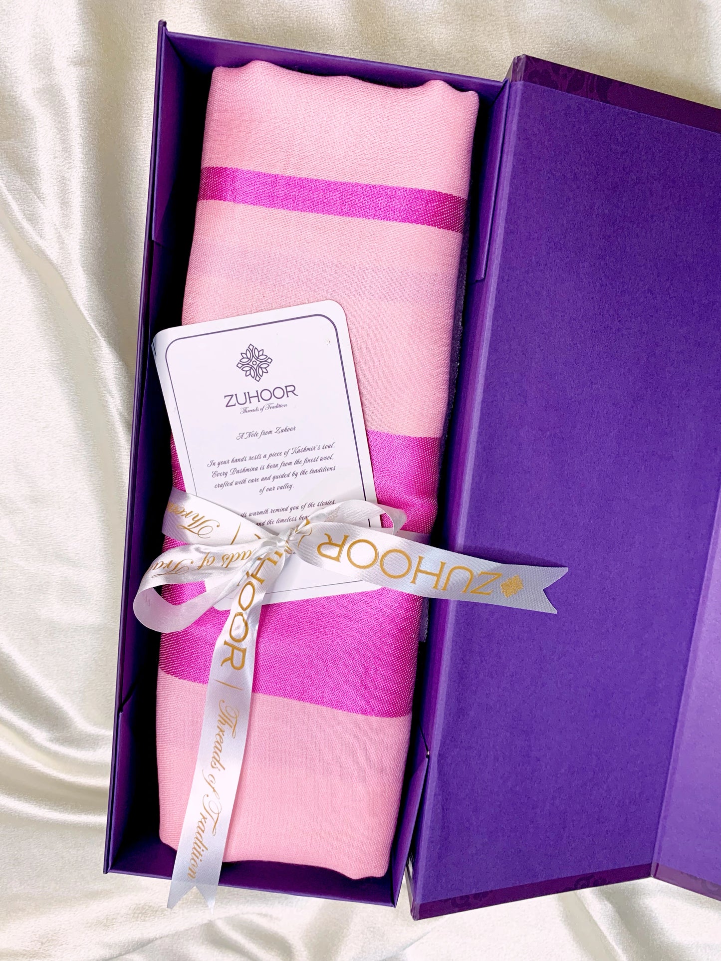 Zuhoor Elegant Modal Silk Stole