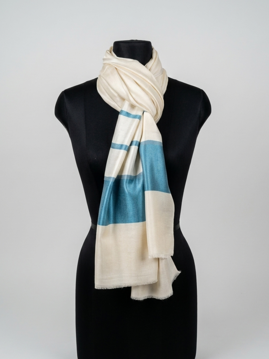 Zuhoor Elegant Modal Silk Stole