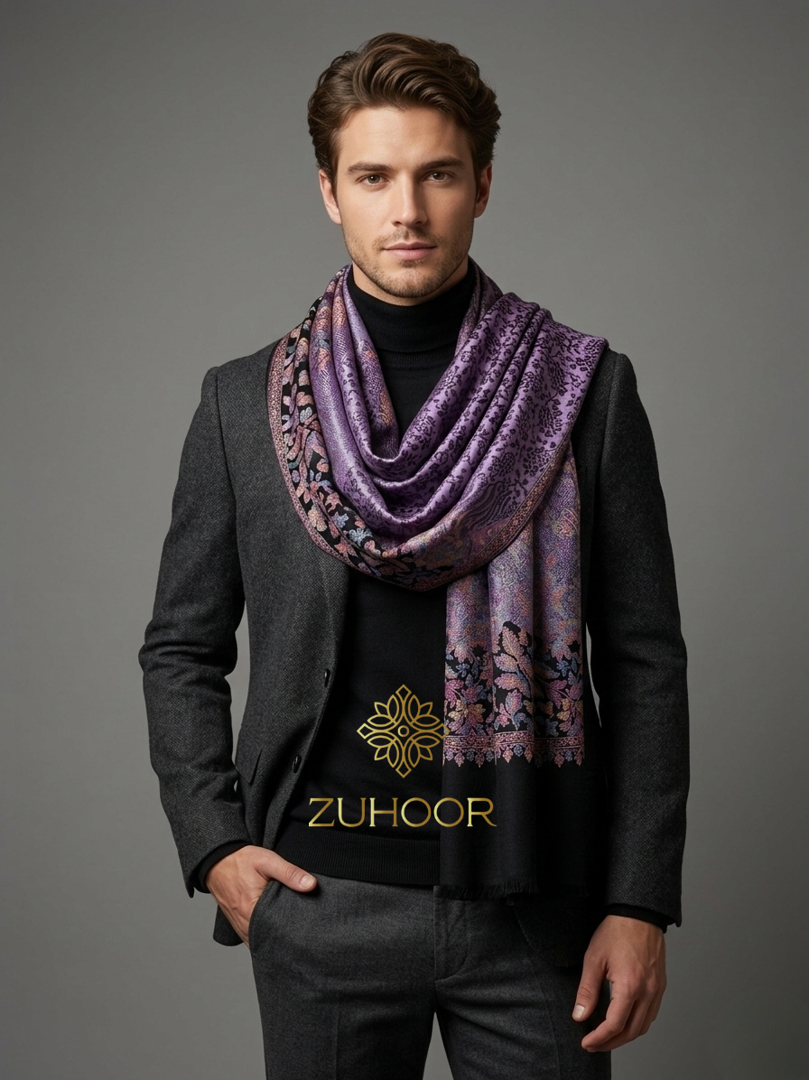 Zuhoor Premium Kani Palla Stole