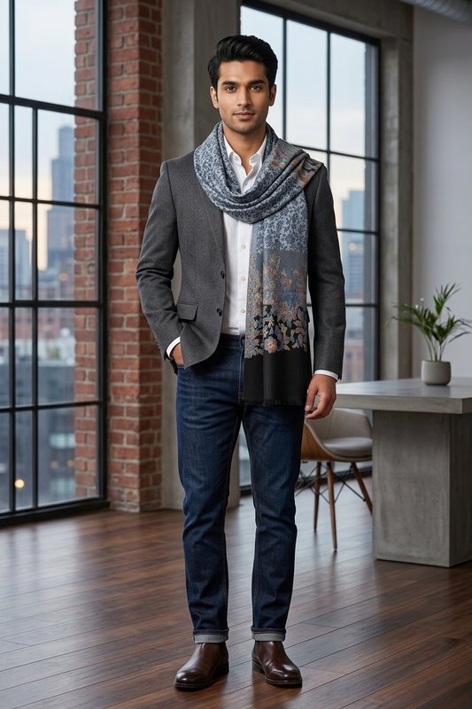 Zuhoor Premium Kani Palla Stole