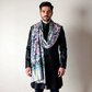 Zuhoor Kalamkari 100% Pure Pashmina Hand Painted Shawl