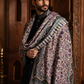 Zuhoor Kalamkari 100% Pure Pashmina Hand Painted Shawl