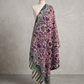 Zuhoor Kalamkari 100% Pure Pashmina Hand Painted Shawl