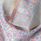Zuhoor Zari Pastel Kani Kashmiri Shawl (Lemon Yellow)