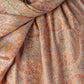 Zuhoor Caramel Kashmiri 2-Way Reversible Stole