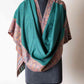 Zuhoor Green Kashmiri Kani Jamawar Shawl