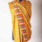 Zuhoor Kashmiri 2-Way Couple Shawl Set (Mustard & Black)
