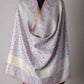 Zuhoor Zari Pastel Kani Kashmiri Shawl (Lemon Yellow)