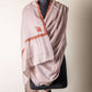 Zuhoor 100% Pure Pashmina Onion Pink Sozni Shawl