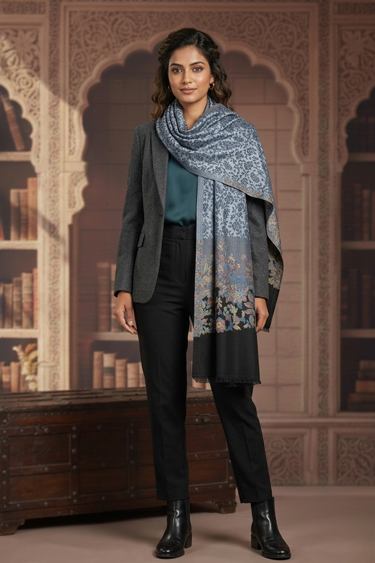 Zuhoor Premium Kani Palla Stole